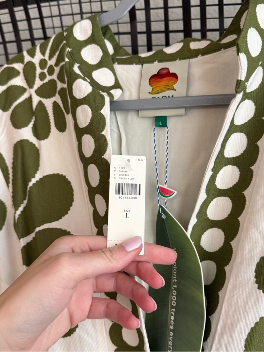 Farm Rio Palermo Maxi Dress green - Picture 5 of 9